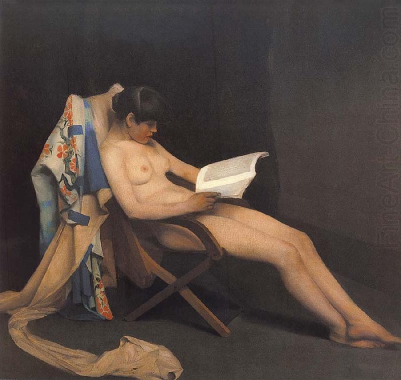 The Reading Girl, Theodore Roussel